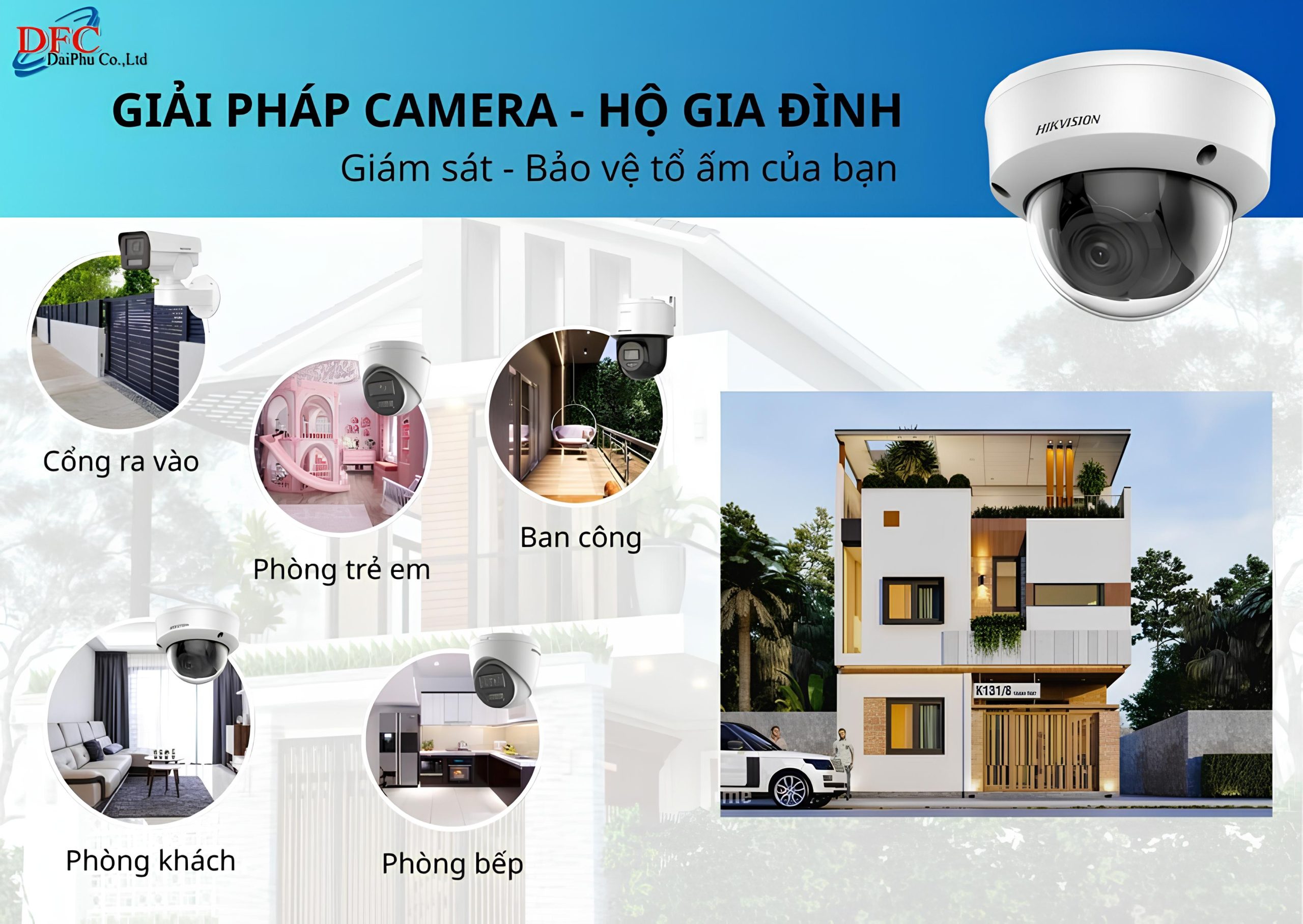 GIẢI PHÁP CAMERA - HỘ GIA ĐÌNH